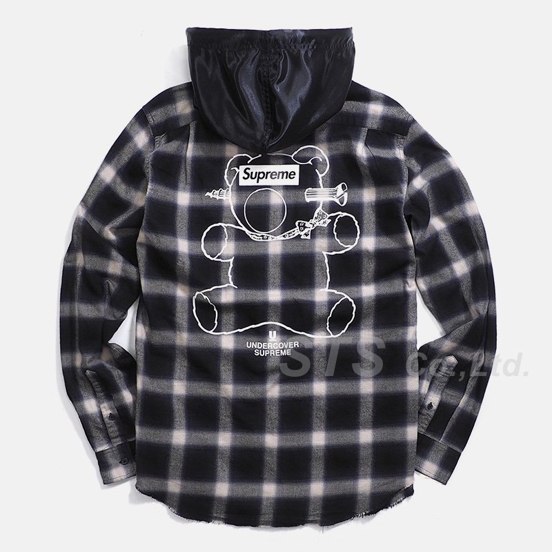 Supreme/Undercover Satin Hooded Flannel Shirt - UG.SHAFT