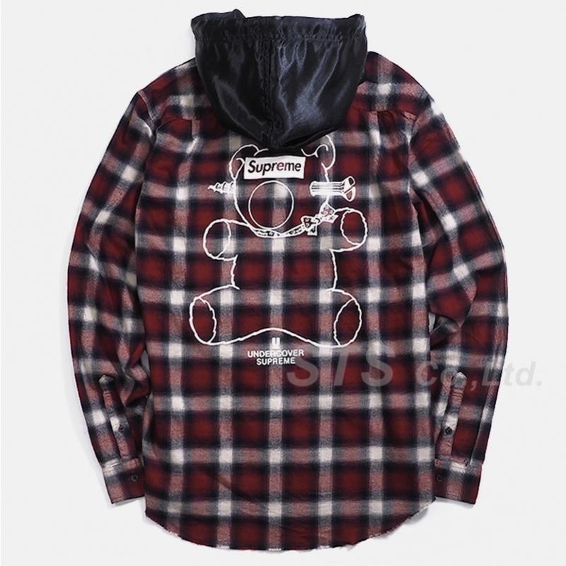 完売人気商品Supreme UNDERCOVER flannel shirt 赤 直売卸値 メンズ