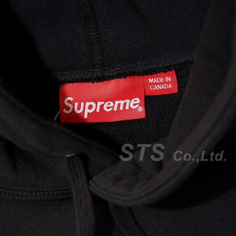 supreme classic logo hoodie XL Black