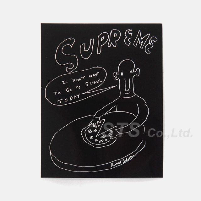 Supreme/Daniel Johnston Pizza Sticker