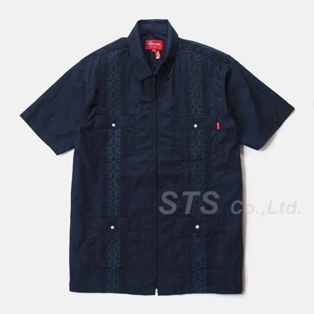 Supreme - Zip Front Guayabera Shirt
