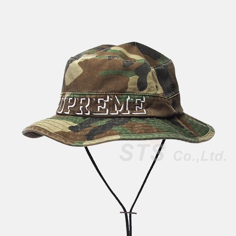 Supreme Twill Boonie Hat Woodland Camo - SS15 - US