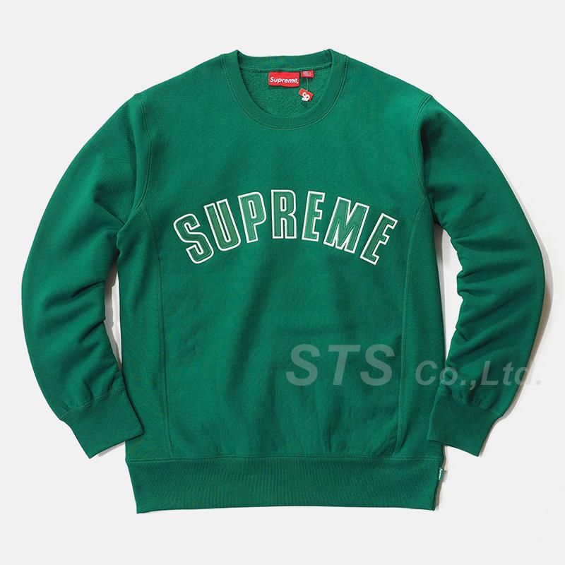 supreme crewneck arch logo アーチロゴ18aw-