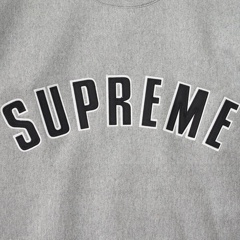 スウェットSupreme 15FW Arc Logo Crewneck Gray L