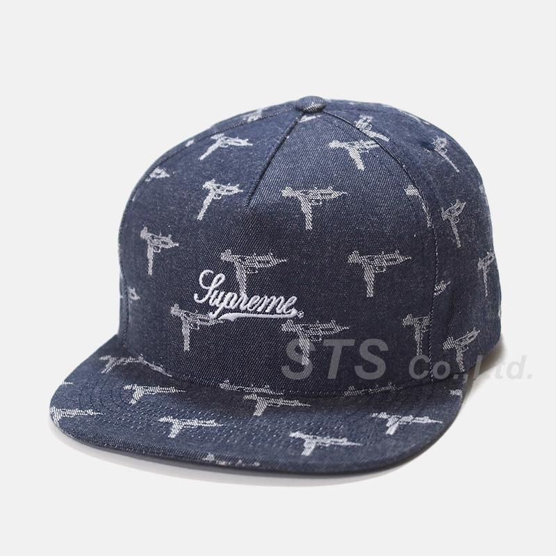 Supreme - Denim Jacqard UZI 5 - Panel Cap - UG.SHAFT