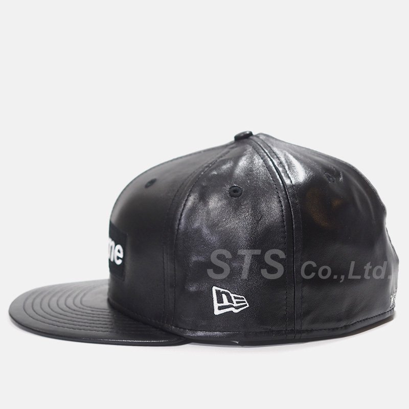 Supreme - Leather Box Logo New Era - UG.SHAFT