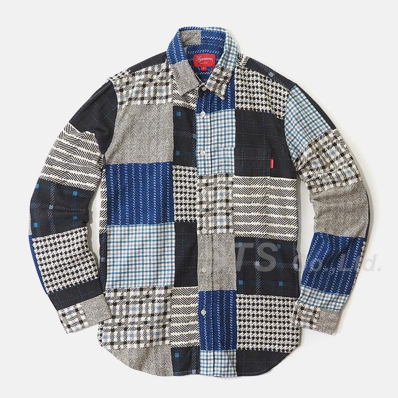 Supreme - Printed Patchwork Flannel Shirt - UG.SHAFT