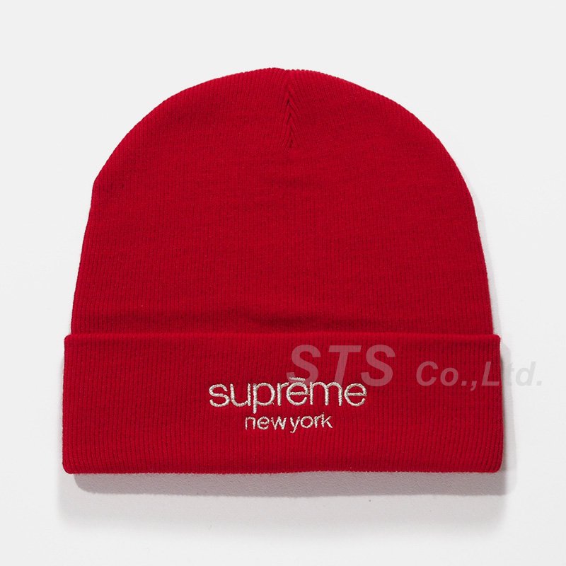 Supreme classic clearance logo beanie