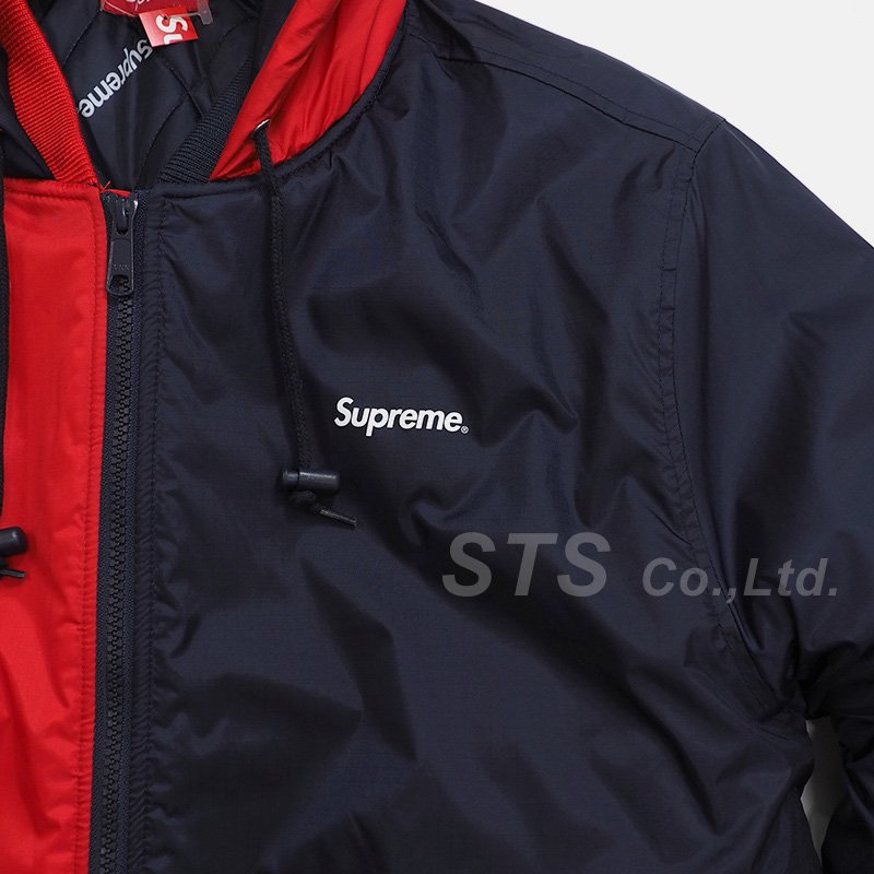 Supreme - 2-Tone Hooded Sideline Jacket - UG.SHAFT