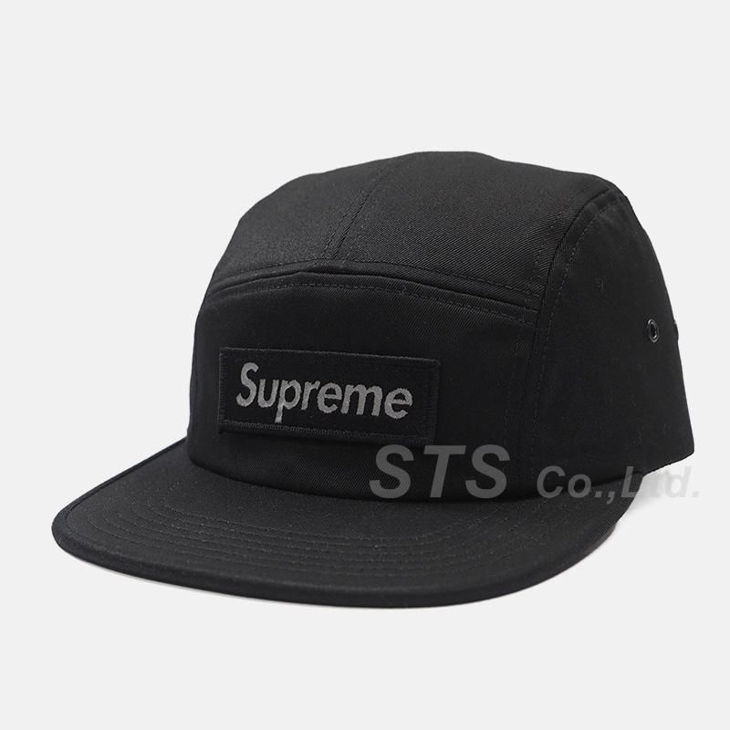 supreme Box Logo Camp Cap Black | namira.mc