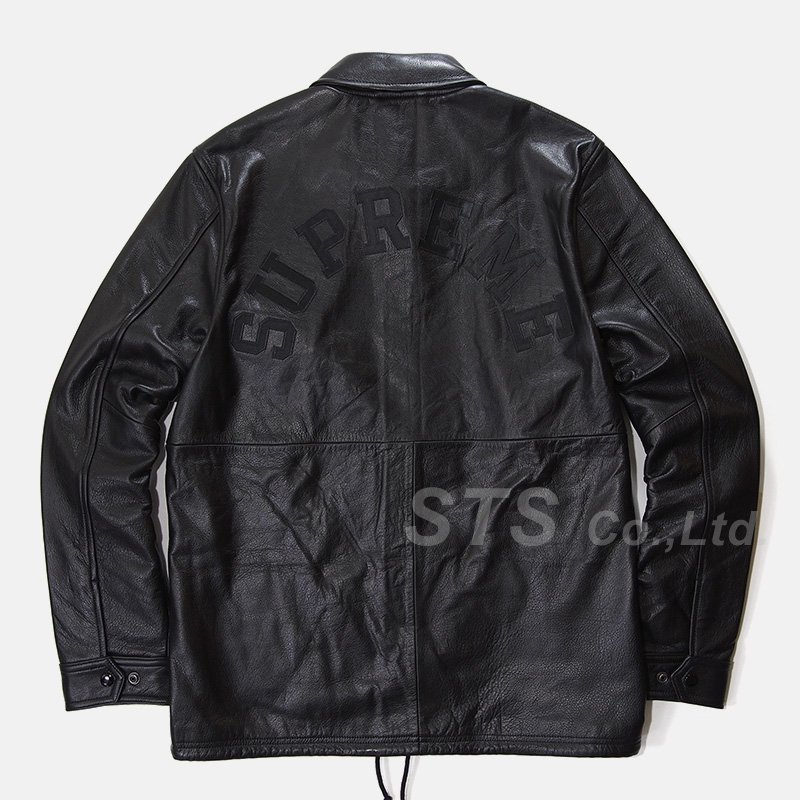32,400円Supreme Champion Leather Coaches Jacket
