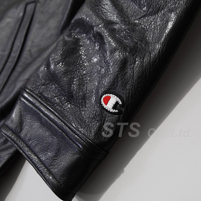2022高い素材 Supreme Champion Leather Coaches Jacket | www ...