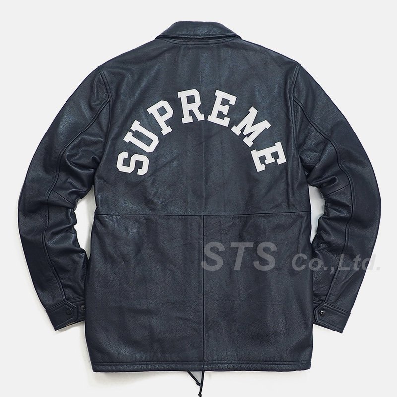 Supreme/Champion Leather Coaches Jacket - UG.SHAFT