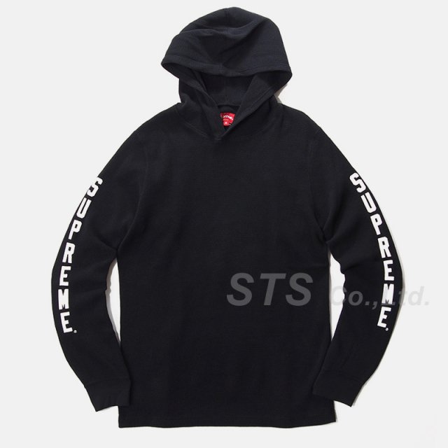 Supreme - Hooded Waffle Thermal