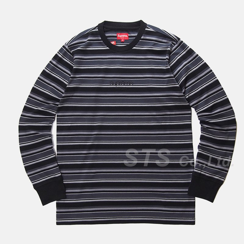 Tシャツ/カットソー(七分/長袖)supreme Multi Stripe L/S Top 18ss M ロンT