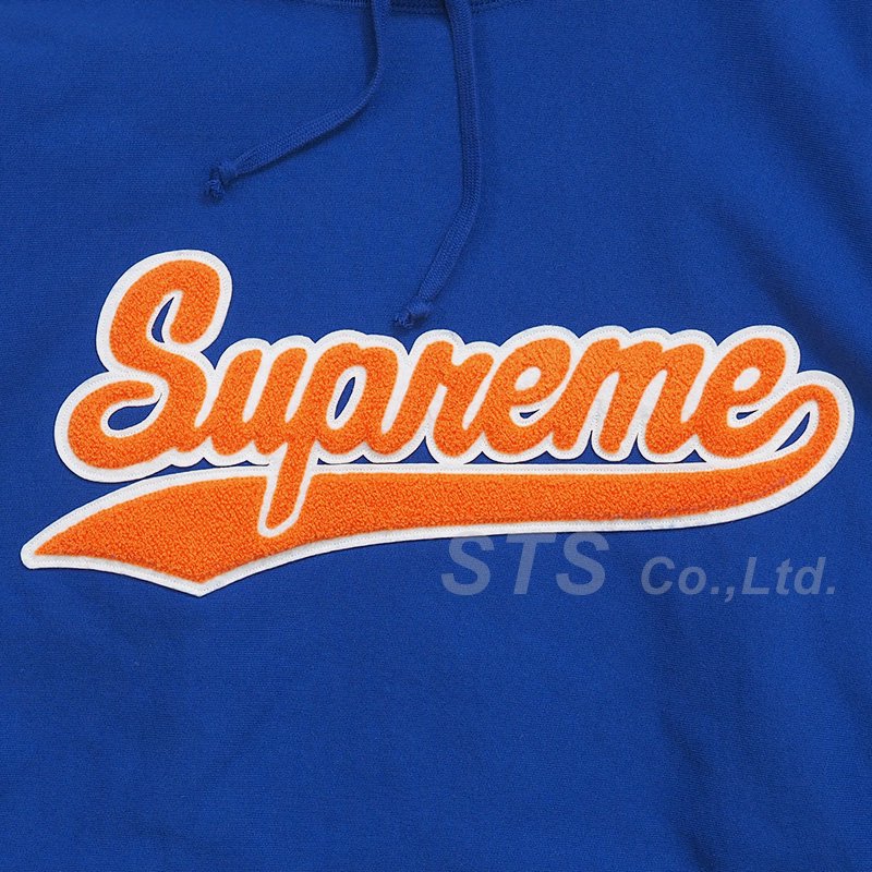 Supreme - Chenille Script Hooded Sweatshirt - UG.SHAFT