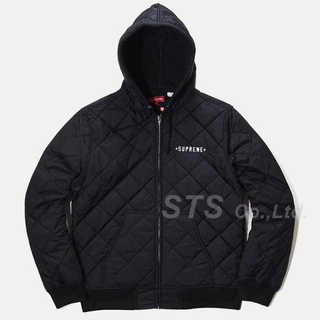 Supreme/Independent Quilted Nylon Jacket