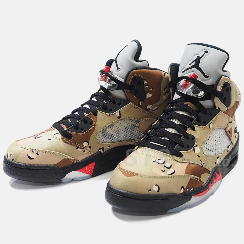 NIKE AIR JORDAN 5 RETRO SUPREME  10H カモ