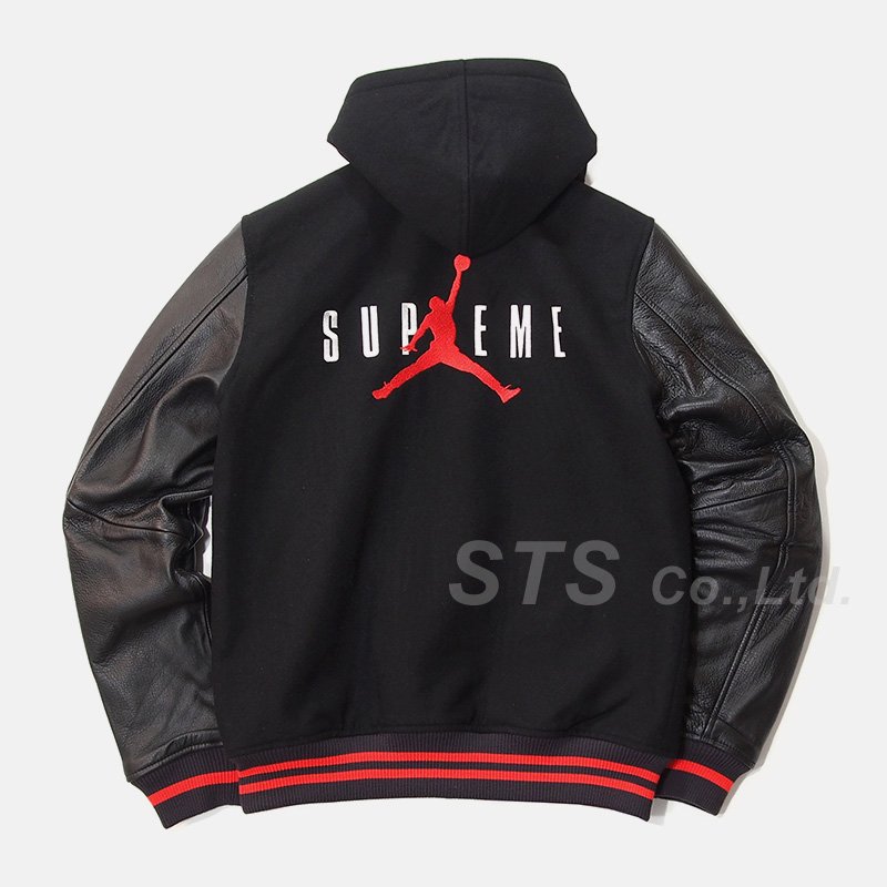 supreme×nike jordan jacket S black