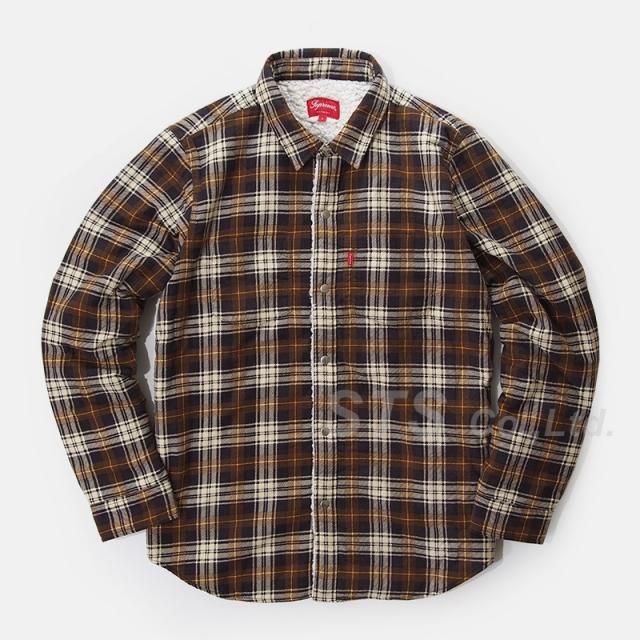 Supreme - Flannel Sherpa Shirt