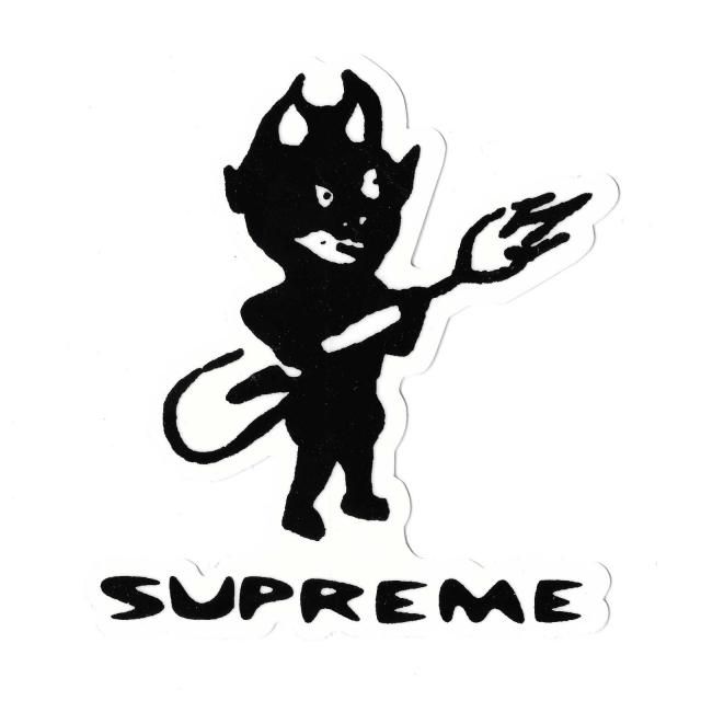 Supreme - Devil Sticker