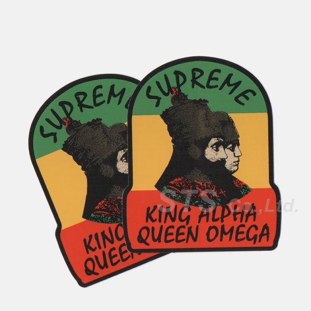 Supreme - King Alpha Sticker