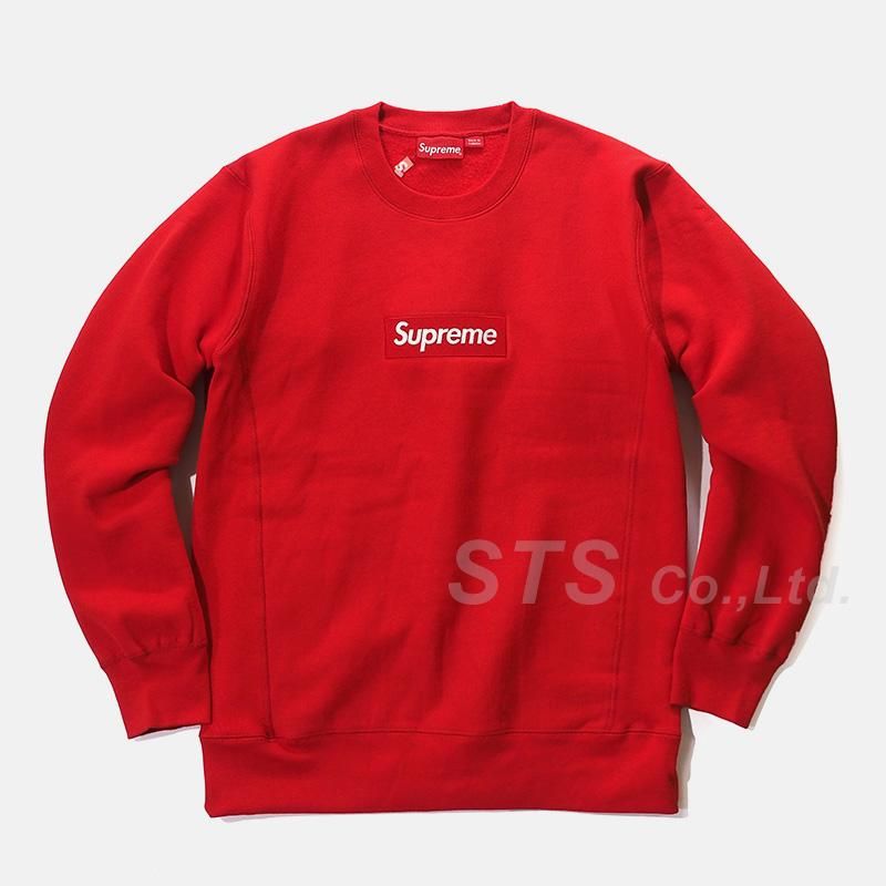 新品 Supreme Box Logo crewneck Black XL