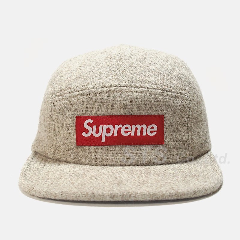 Supreme/Harris Tweed Camp Cap