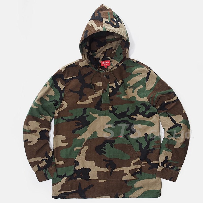 supreme military hoodie