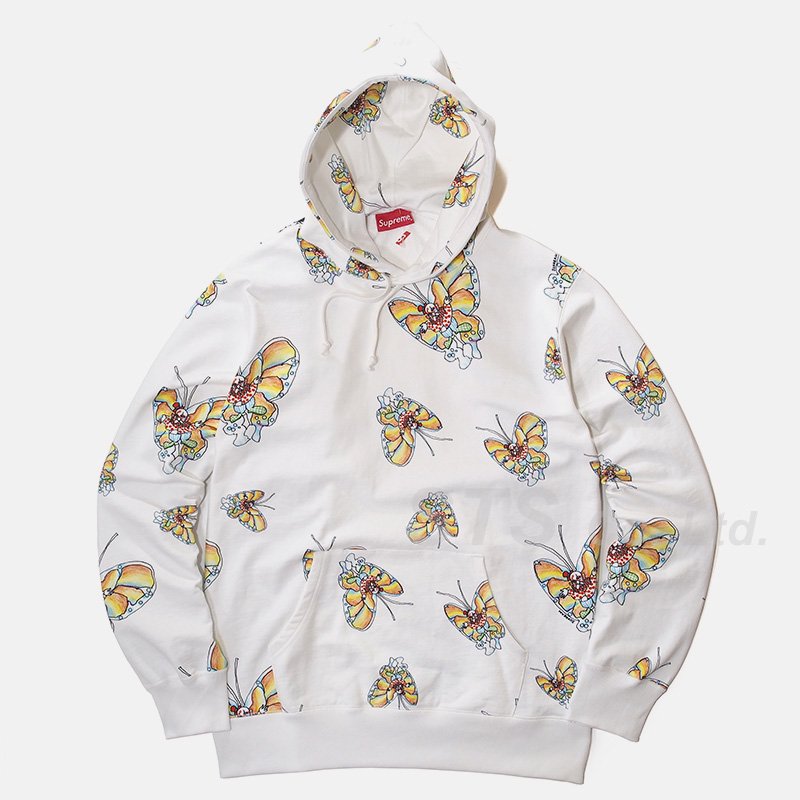 supreme butterfly hoodie