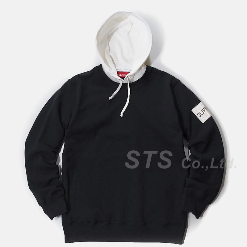 XLサイズフードロゴ】Supreme2-Tone Hooded Sweater - beaconparenting.ie