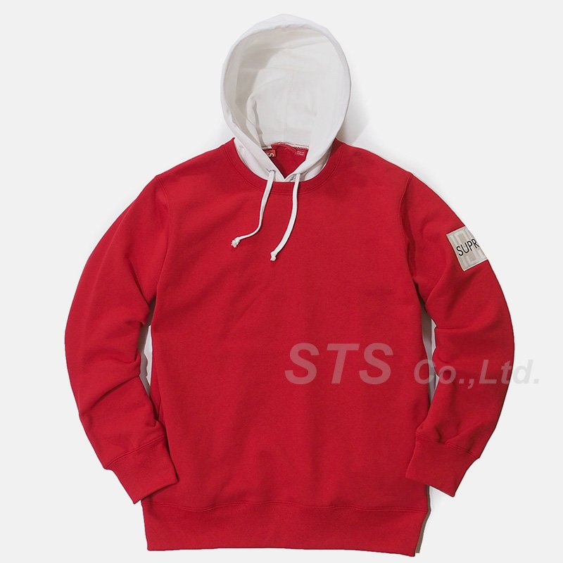 Supreme - 2-Tone Hooded Crewneck Sweatshirt - UG.SHAFT