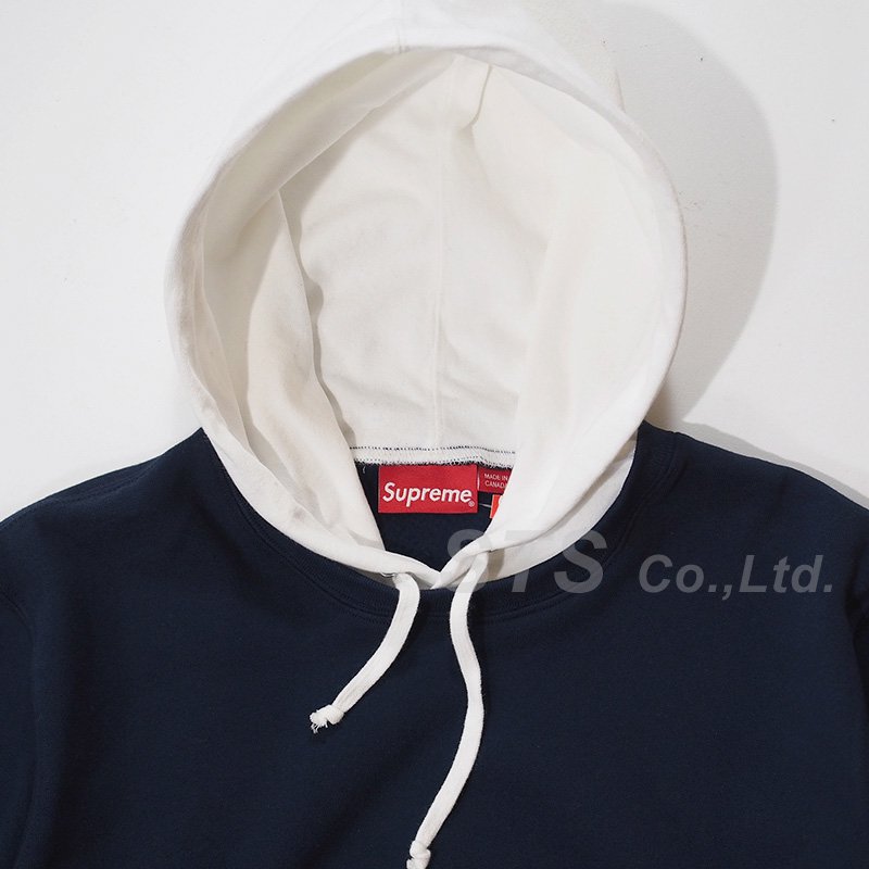 Supreme - 2-Tone Hooded Crewneck Sweatshirt - UG.SHAFT