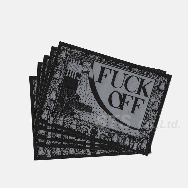 SUPREME OR FUCK OFF ステッカーセット Supreme - Fuck Off Sticker - UG.SHAFT