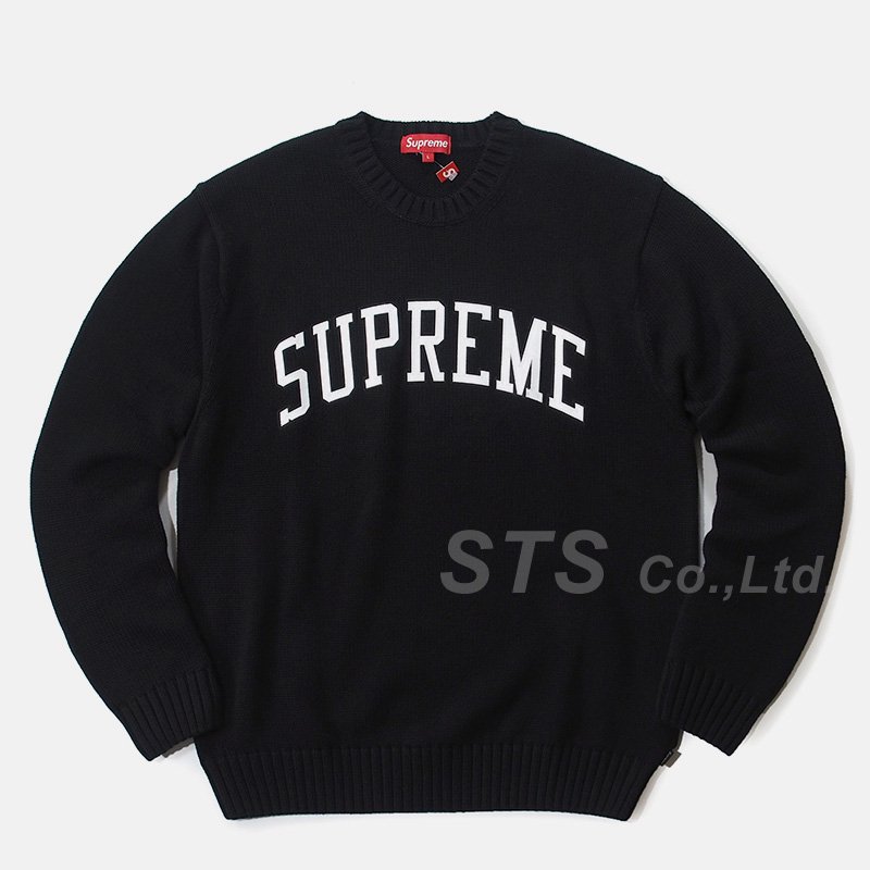 Supreme Tackle Twill Sweater Blk Lサイズ ニット/セーター トップス メンズ 魅力的な