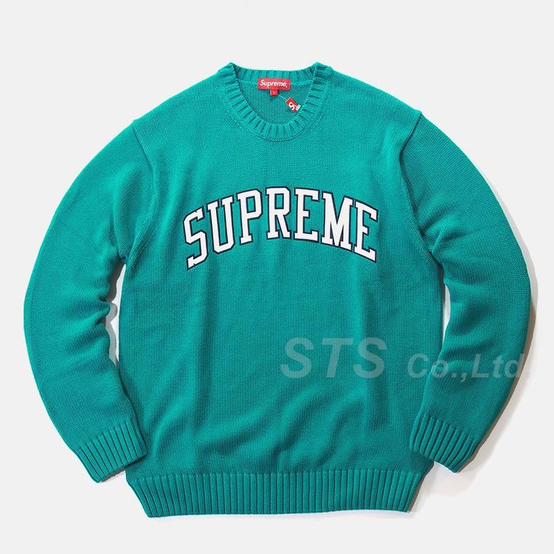 supreme tackle twill sweater 16ss