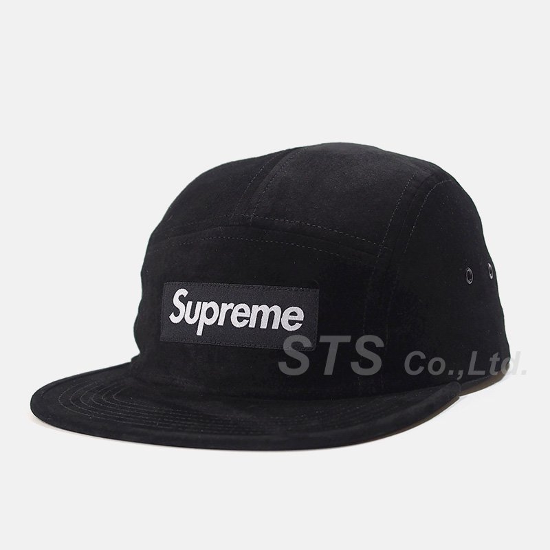 supreme suede camp cap