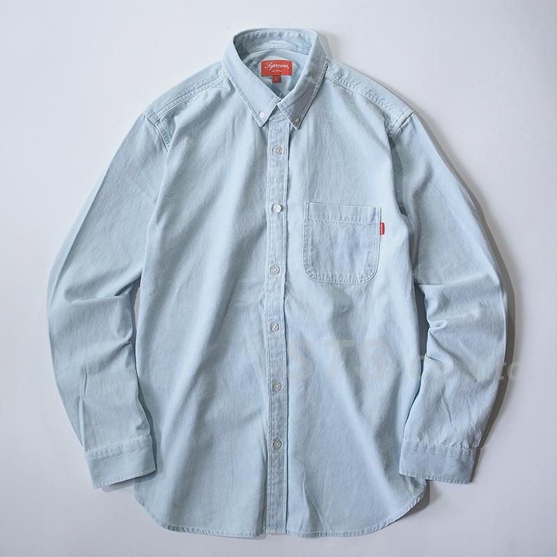 Supreme - Striped Denim Shirt - UG.SHAFT