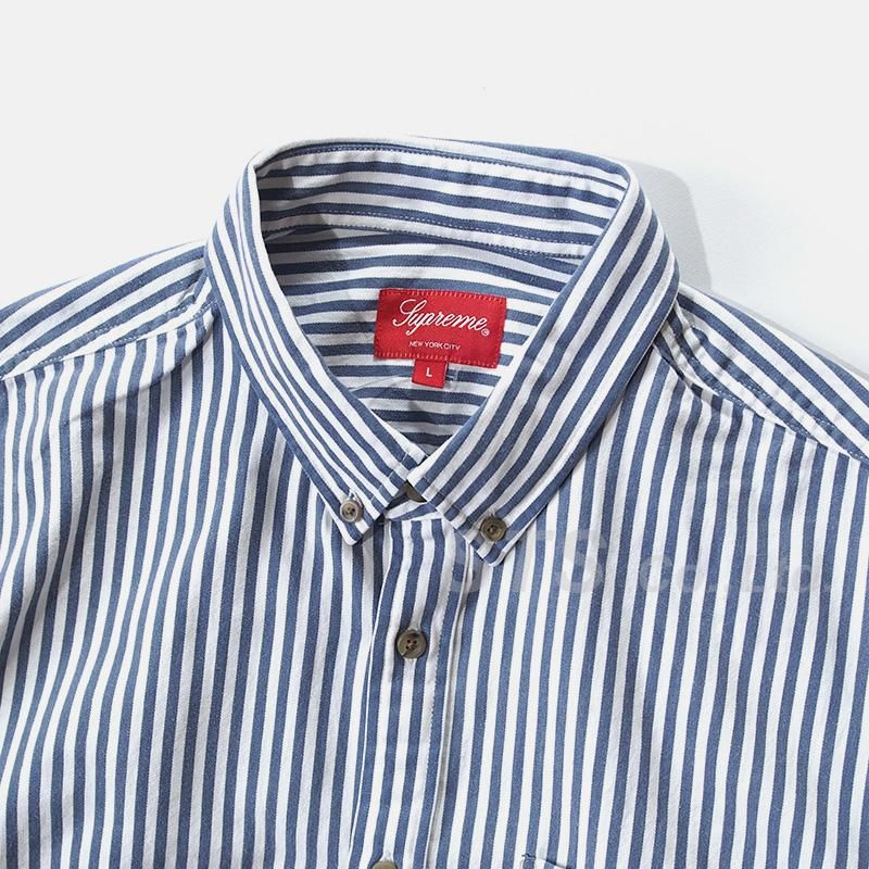 Supreme - Striped Denim Shirt - UG.SHAFT