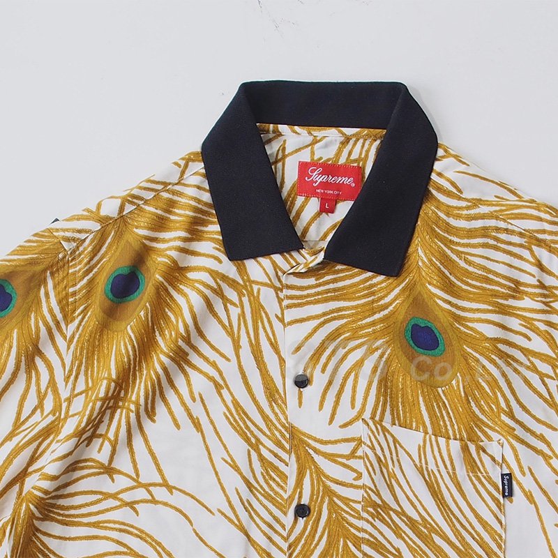 SUPREME 16SS Peacock rayon Shirt - シャツ