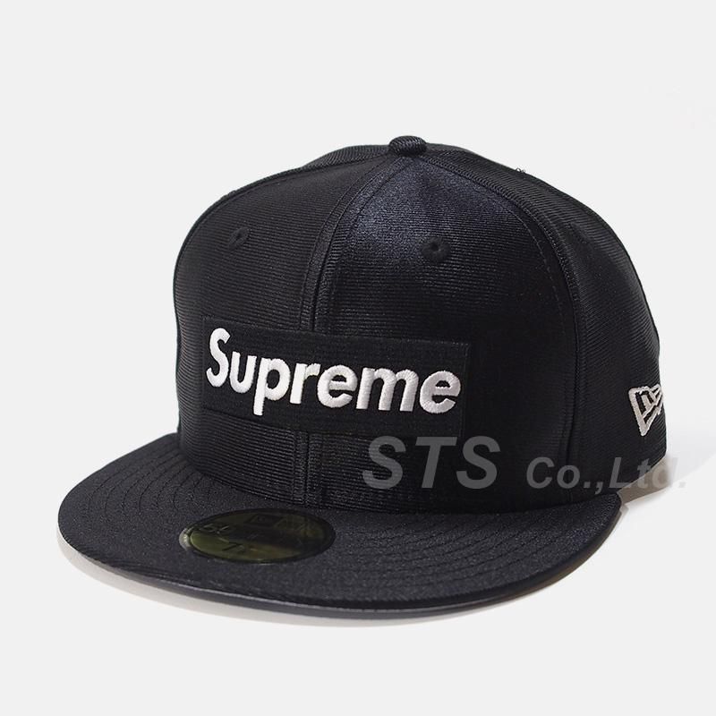 Supreme newera box logo dazzle black - キャップ