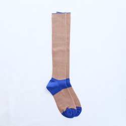 color heels sox / cobalt bluel(heel)×coconut