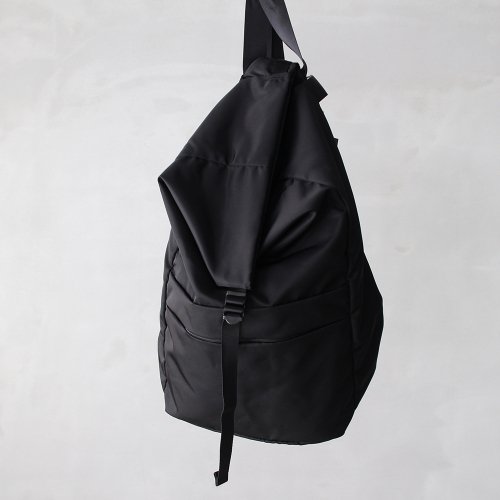leaf spring backpack _ no.1 / black - nylon twill