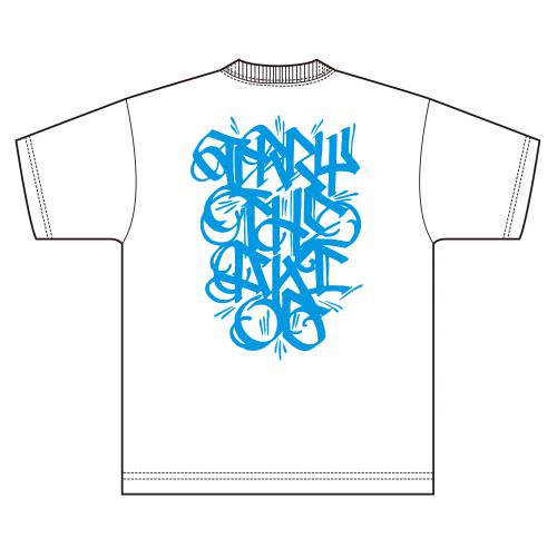 裏庭Tシャツ White/迷彩(420限定カラー) - 420RECORDZ