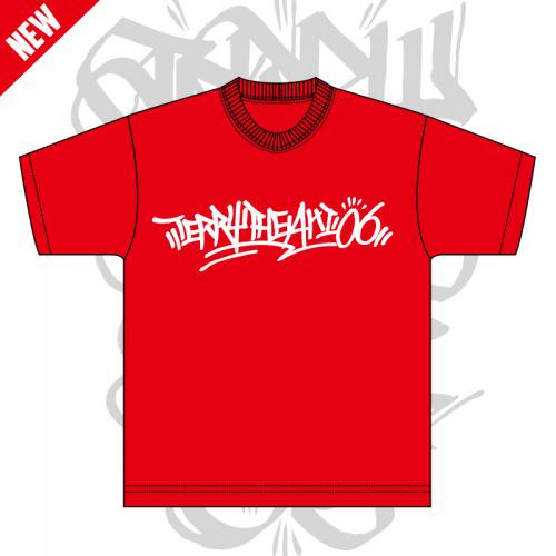 TERRY THE AKI-06 LOGO TEE / ラスタレッド - 420RECORDZ