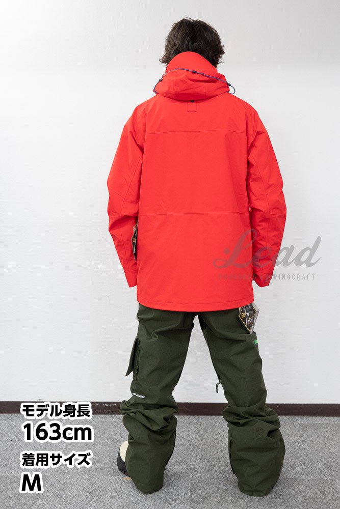 19-20 REW | THE BASIC JKT 19 | Color : RED x CHARCOAL - スノーボード・ウェア｜Lead  Online Shop リード オンラインショップ