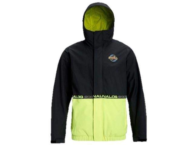 19-20 ANALOG｜アナログ BLAST CAP JACKET　カラー：True Black / High Viz -  スノーボード・ウェア｜Lead Online Shop リード オンラインショップ