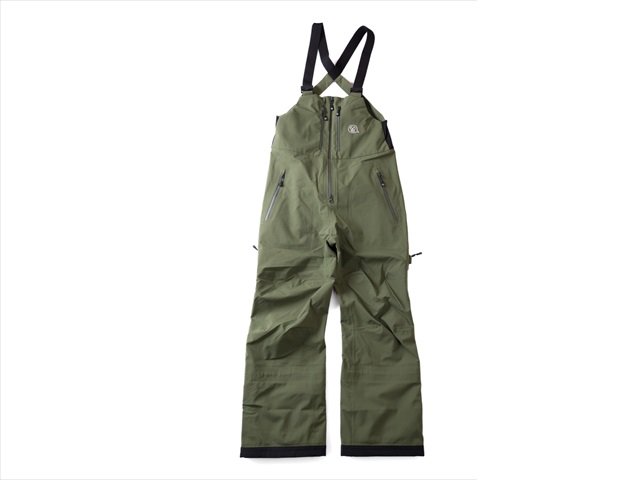 23-24 UNFUDGE OUTERWEAR｜アンファッジ PEEP BIB PANTS color：Forest