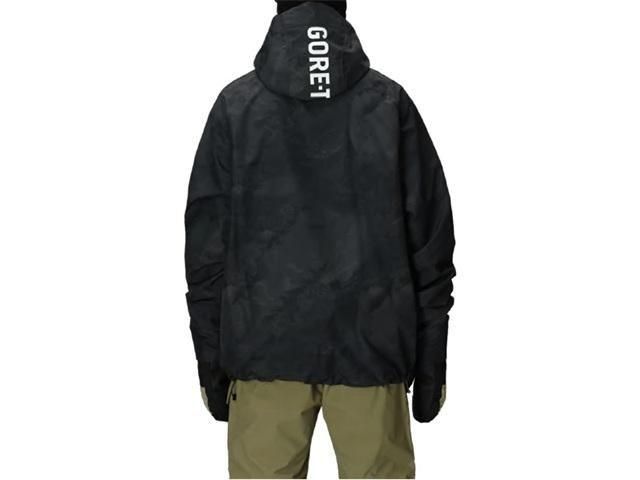 GORE-TEX ブラック スノーボードウェア 686/シックスエイトシックス メンズ GORE-TEX スノージャケット
