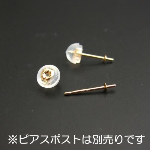 750ゴールド 丸型ピアスキャッチ　K18 楽天市場】ピアス キャッチ K18の通販